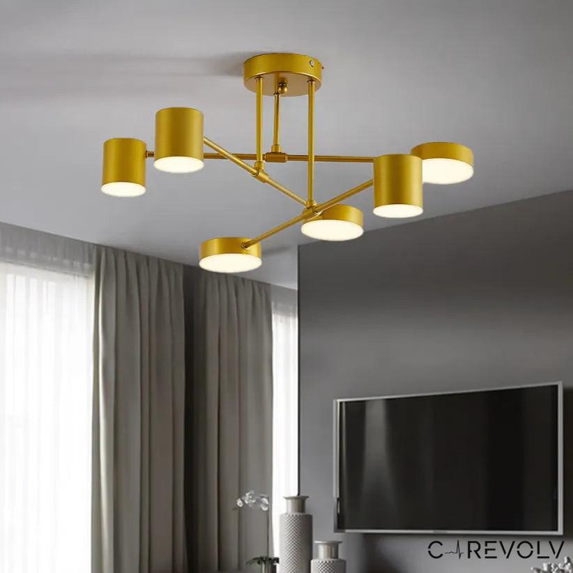 Elegant Adjustable LED Ceiling Light Fixture | Modern Design & Adjustable Color Temperature 0
