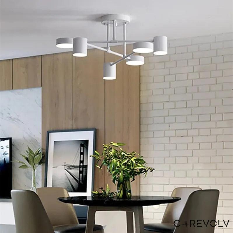 Elegant Adjustable LED Ceiling Light Fixture | Modern Design & Adjustable Color Temperature 2