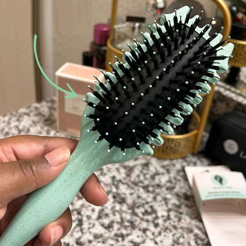 Frizz-Free Detangling Brush | Wet Hair Brush for Curls & Coils 3