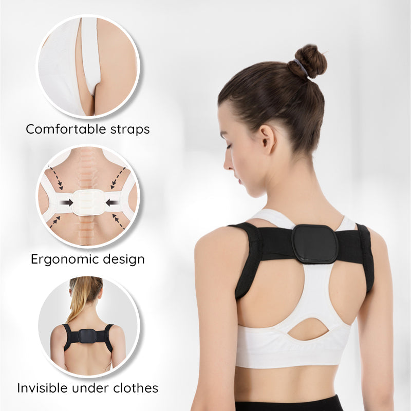 Invisible Back Posture Corrector | Comfortable & Adjustable Posture Support 3