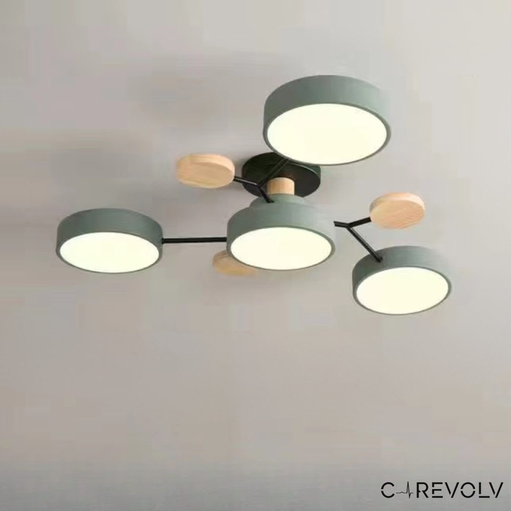 Sleek Modern Chandelier Light | Adjustable Brightness & High-Lumen Output 0