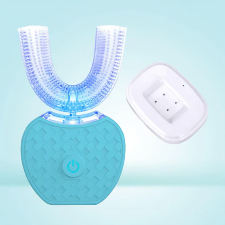 Ultrasonic Electric Toothbrush | Blue Light Whitening & Ergonomic Design 1