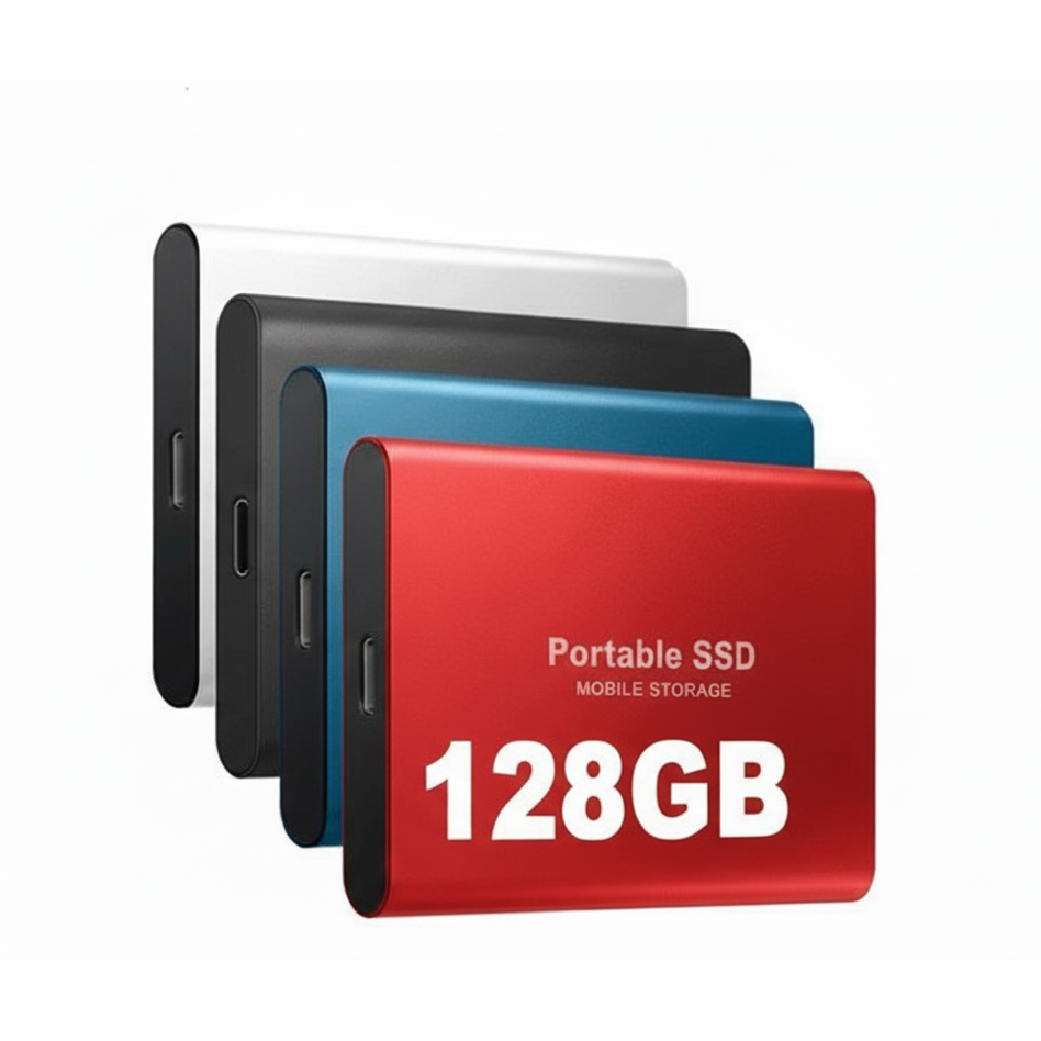 128gb Portable Ssd External Drive USB 3.1 & Usb-C High-Speed - Image 4