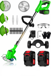 24v Electric Cordless Grass Trimmer Blade and - Image 1