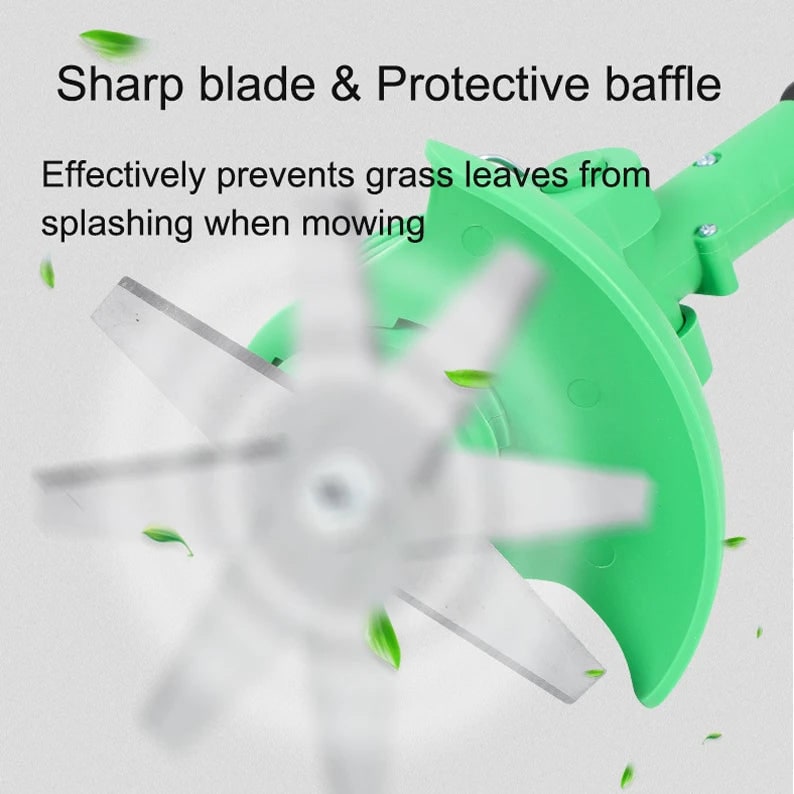 24v Electric Cordless Grass Trimmer Blade and - Image 3