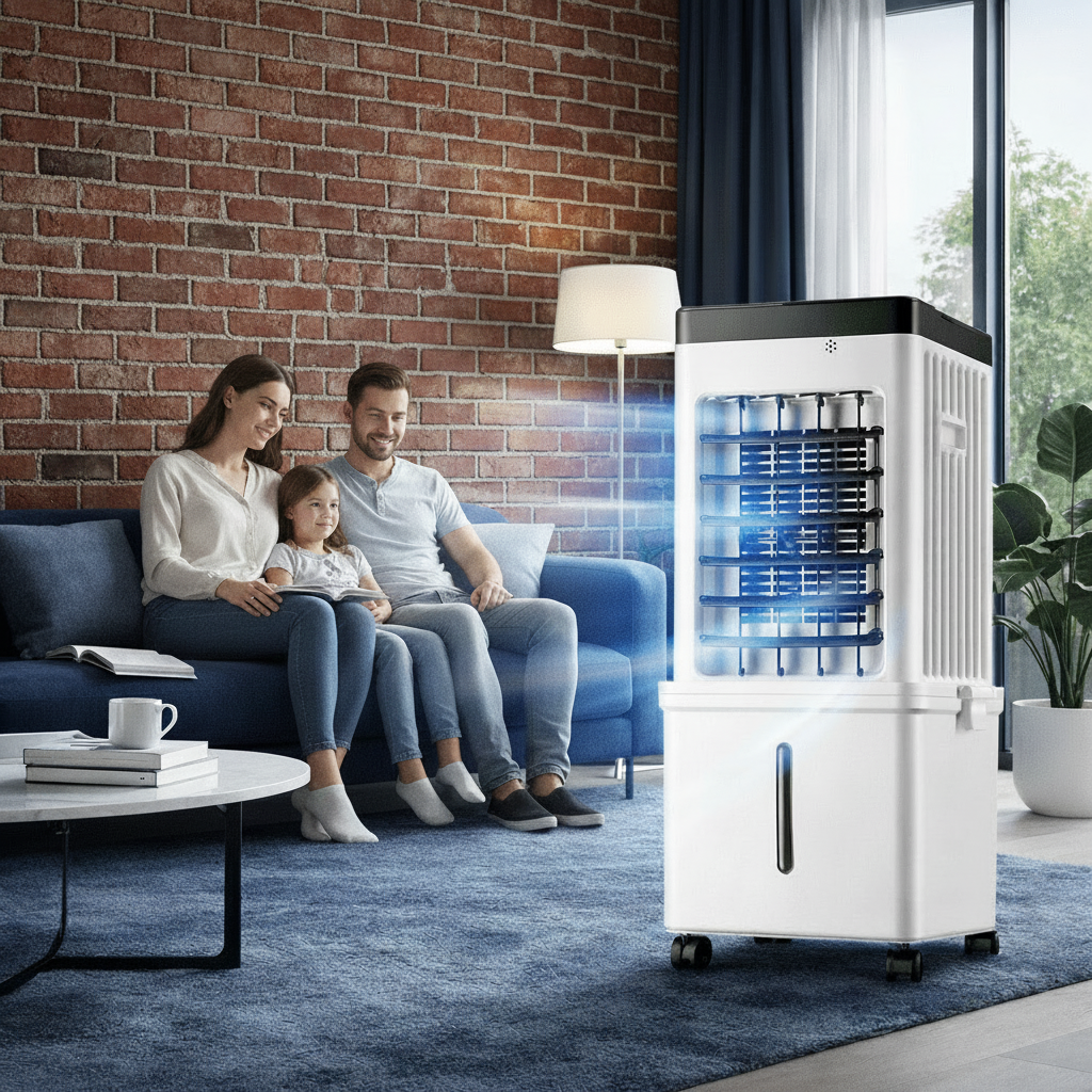 3-In-1 Air Cooler Fan and Humidifier Home Comfort - Image 8