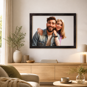 3D Cartoon Portrait Frame Couples and Pets Unique - Image 5
