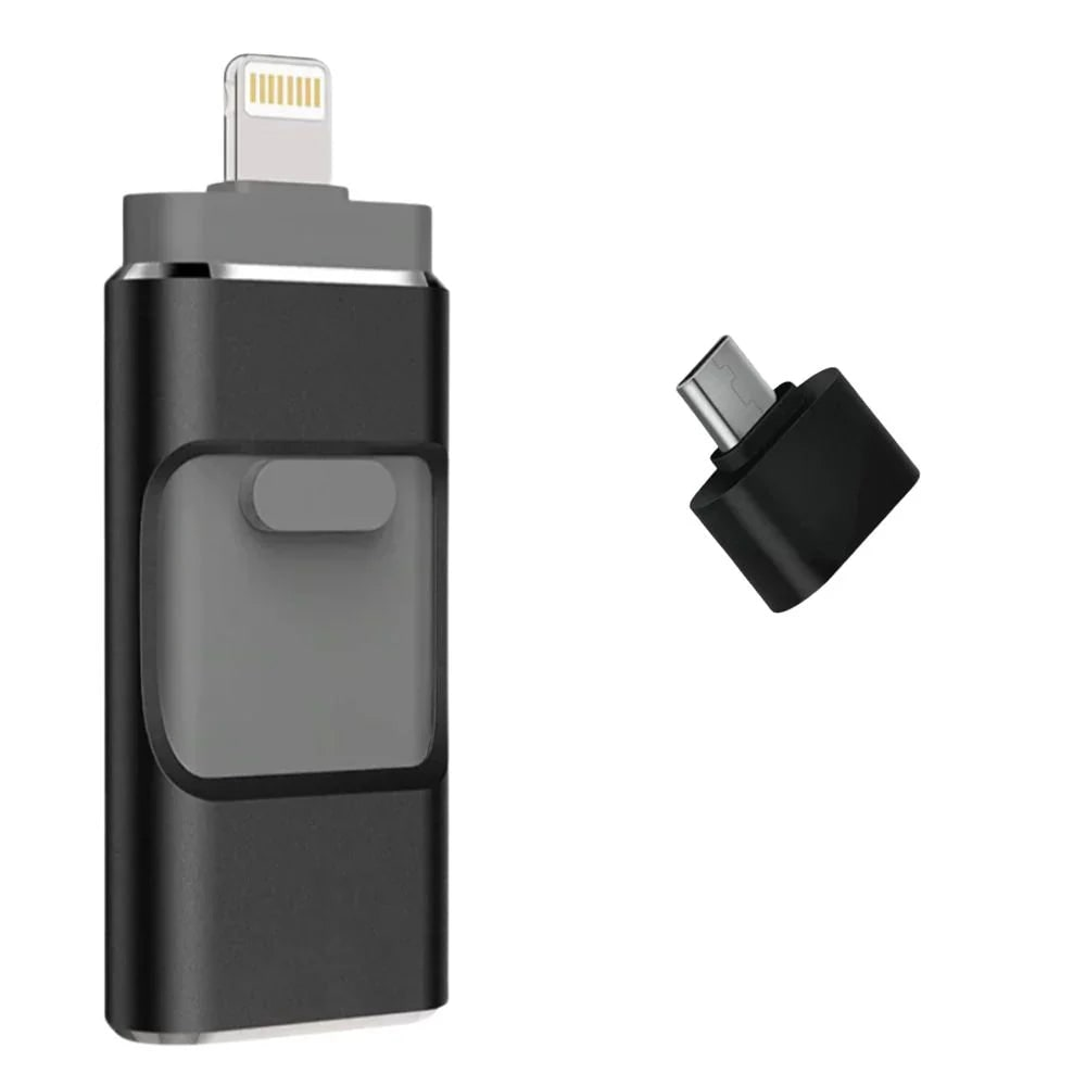 4-In-1 USB Flash Drive Fast Data Transfer Storage