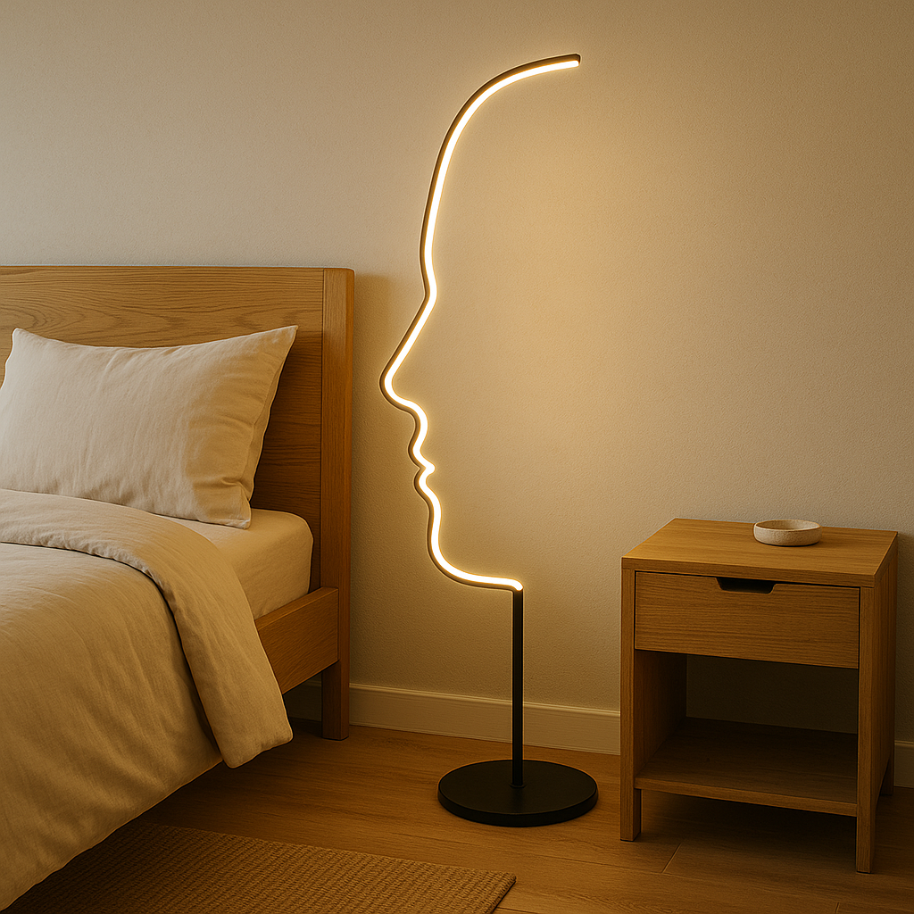Abstract Sculptural Floor Lamp | Elegant LED Lighting for Living Room 1