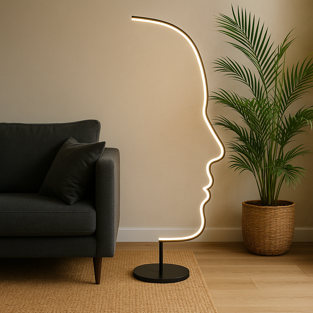 Abstract Sculptural Floor Lamp | Elegant LED Lighting for Living Room 3