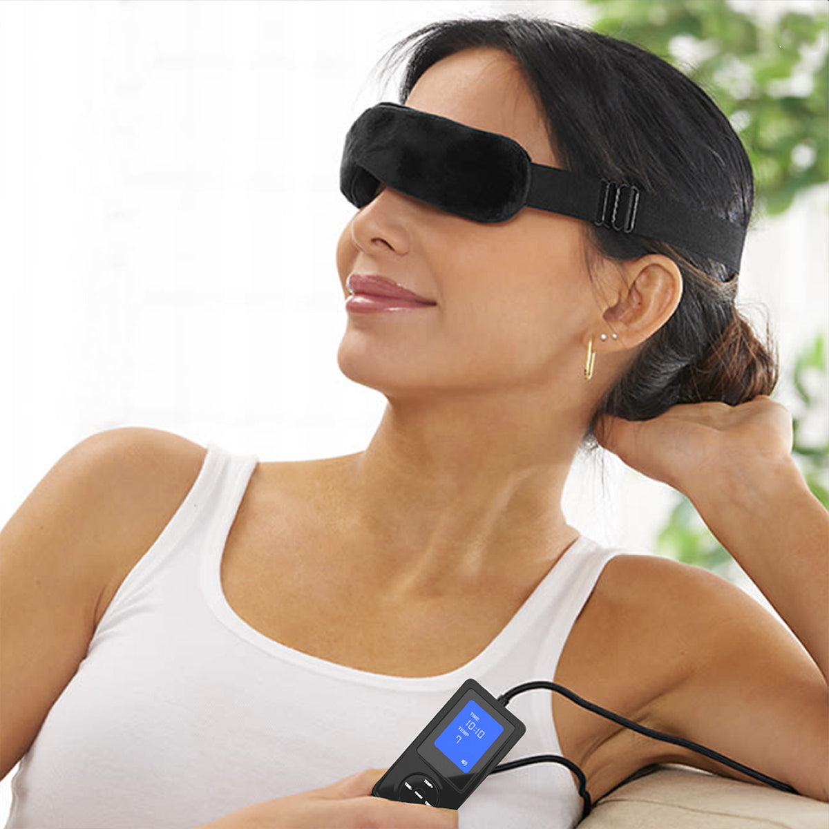 Adjustable Heat Eye Therapy Mask | Patented Technology & Washable Covers 0