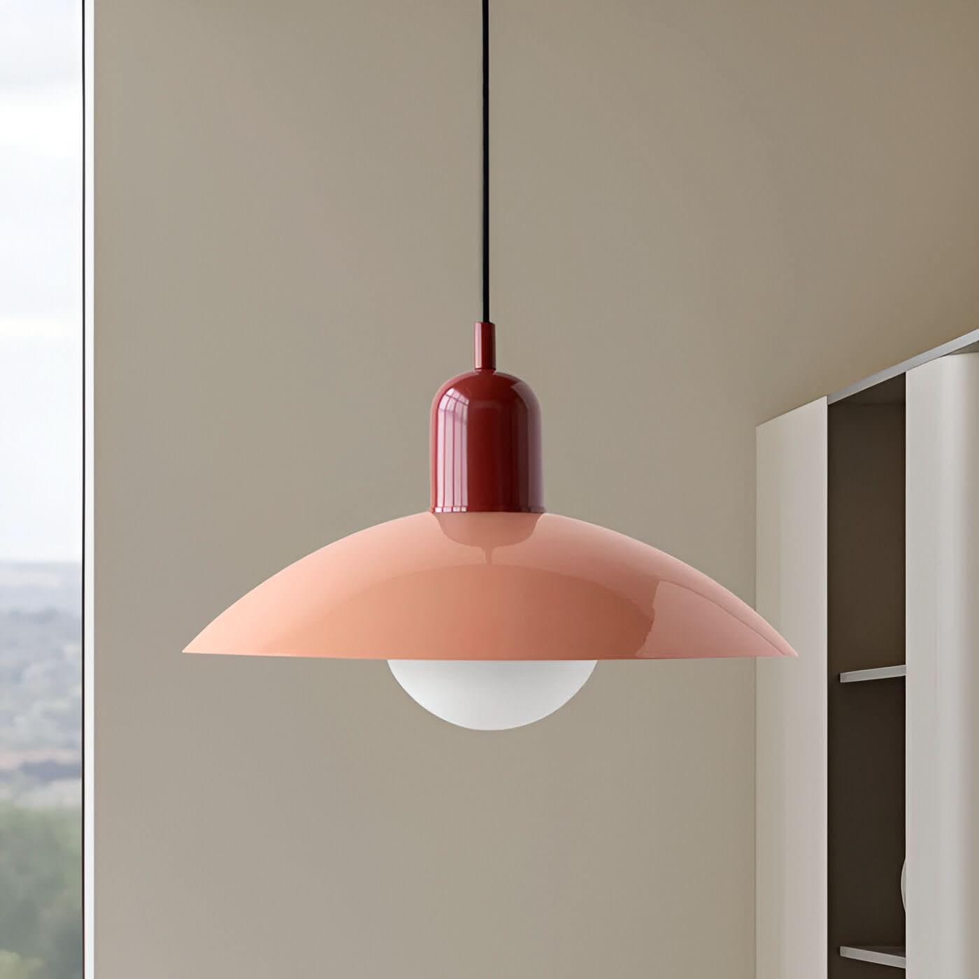 Bauhaus-Inspired Pendant Light | Geometric Kitchen Pendant Lighting 7