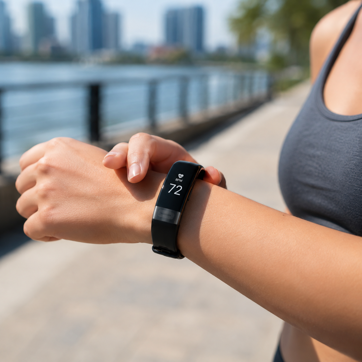 Blood Pressure Monitoring Fitness Tracker Health Monitor