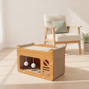 Cat Scratcher Bed Condo Playhouse Furniture