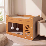 Cat Scratcher Bed Condo Playhouse Furniture