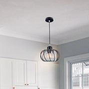 Chic Black Glass Pendant Light | Modern Kitchen Pendant Lighting 5