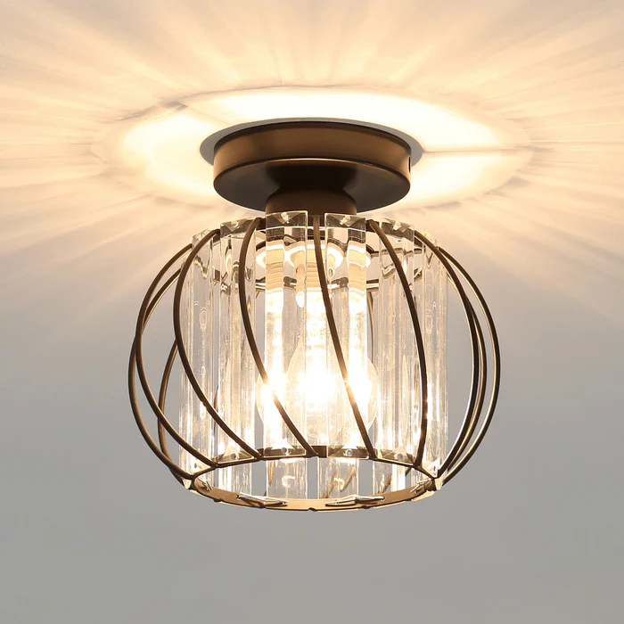 Chic Black Glass Pendant Light | Modern Kitchen Pendant Lighting 9