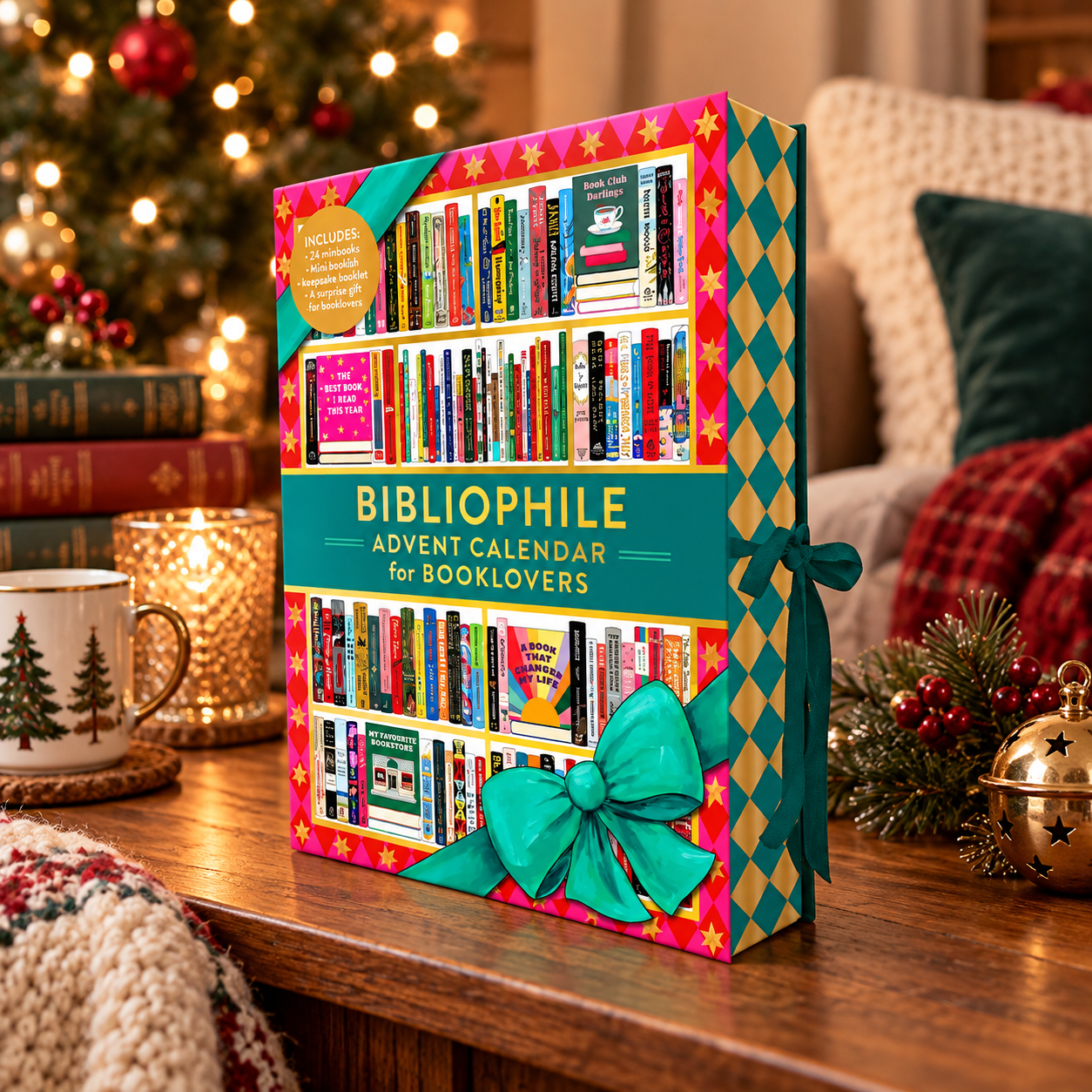Christmas Advent Calendar Book Lovers 24 Literary Surprises