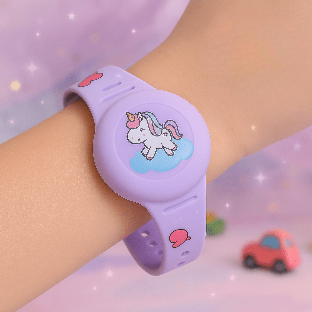Colorful GPS Bracelet Adjustable Strap Fun Designs
