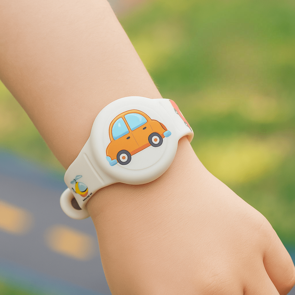 Colorful GPS Bracelet Adjustable Strap Fun Designs