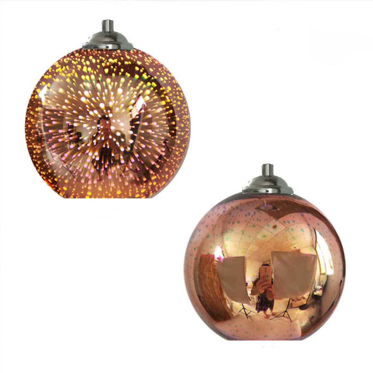 Colorful 3D Glass Pendant Light | Modern Artistic Design & Unique Illumination 0
