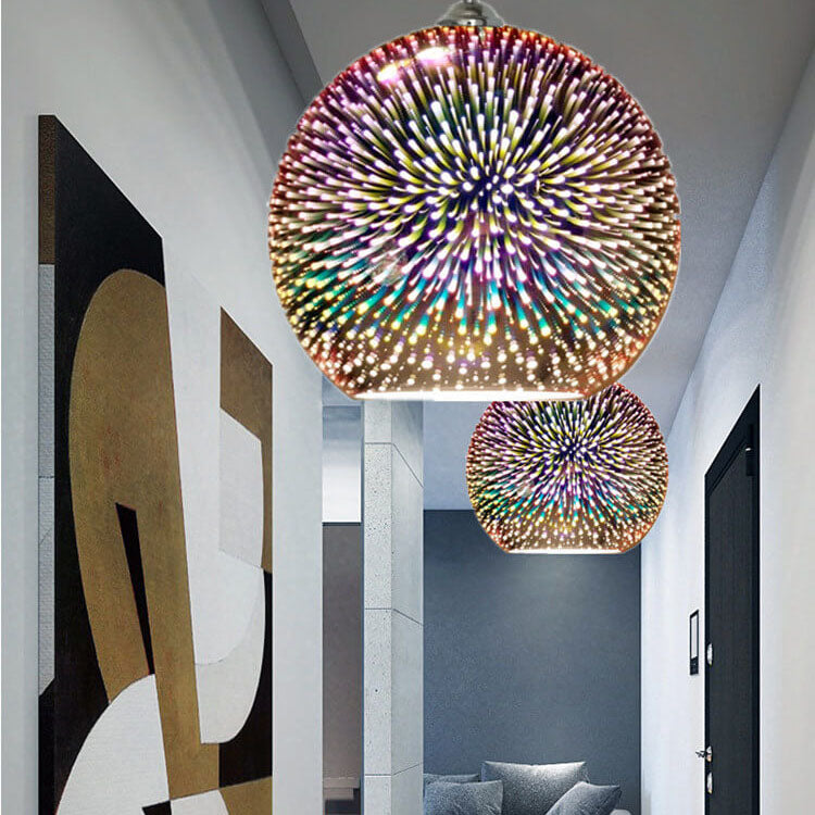 Colorful 3D Glass Pendant Light | Modern Artistic Design & Unique Illumination 12
