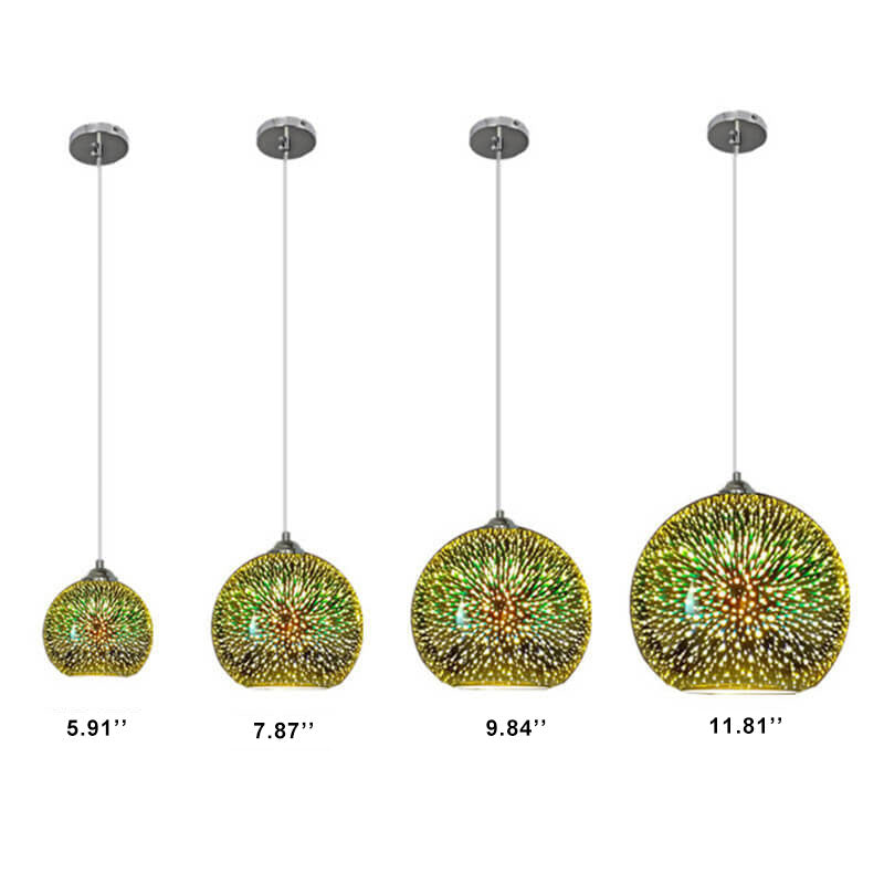 Colorful 3D Glass Pendant Light | Modern Artistic Design & Unique Illumination 4
