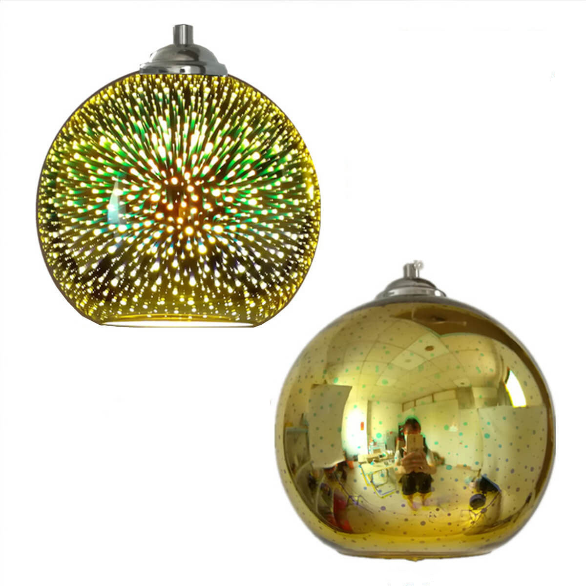 Colorful 3D Glass Pendant Light | Modern Artistic Design & Unique Illumination 8