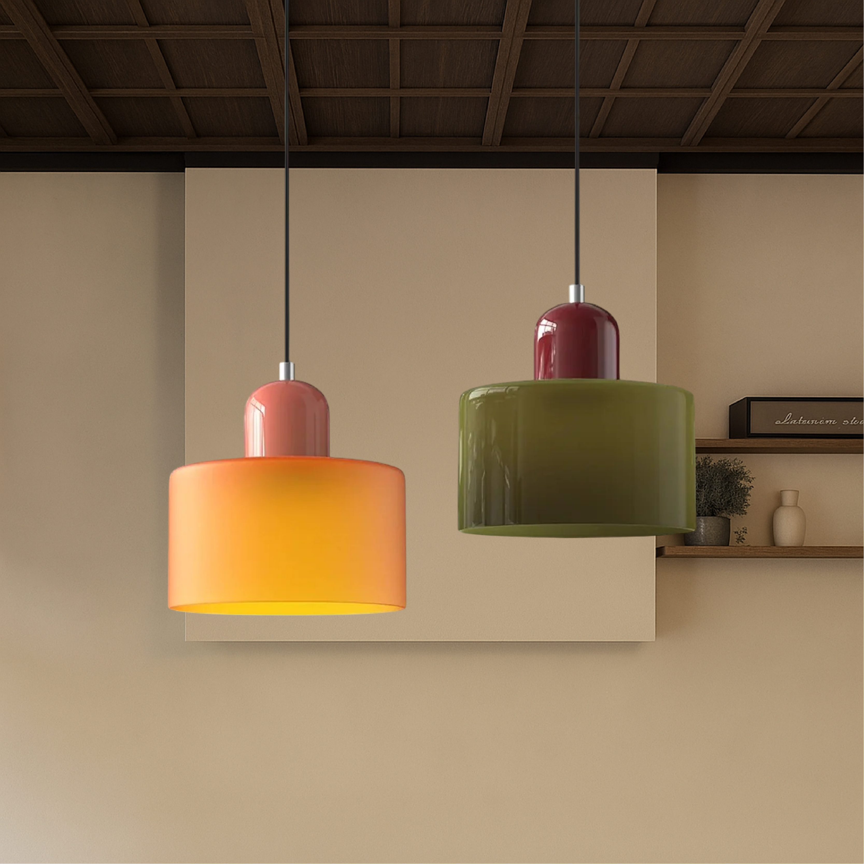 Colorful Glass Pendant Light | Kitchen Pendant Lighting & Hanging Lights 5