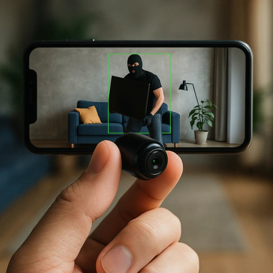 Covert Wireless Nanny Camera | 1080P Video & Audio Monitoring 0