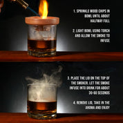 DIY Cocktail Infusion Kit Whiskey Smoker