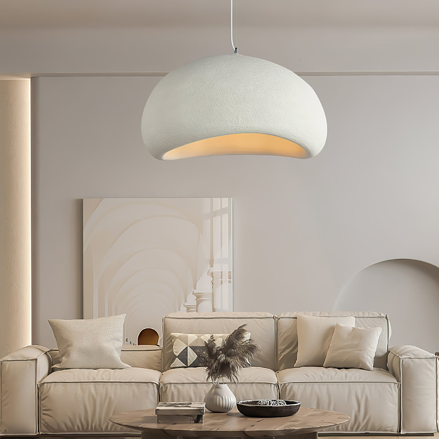 Dimmable Elegant Pendant Light | Minimalist Design & Adjustable Height 5