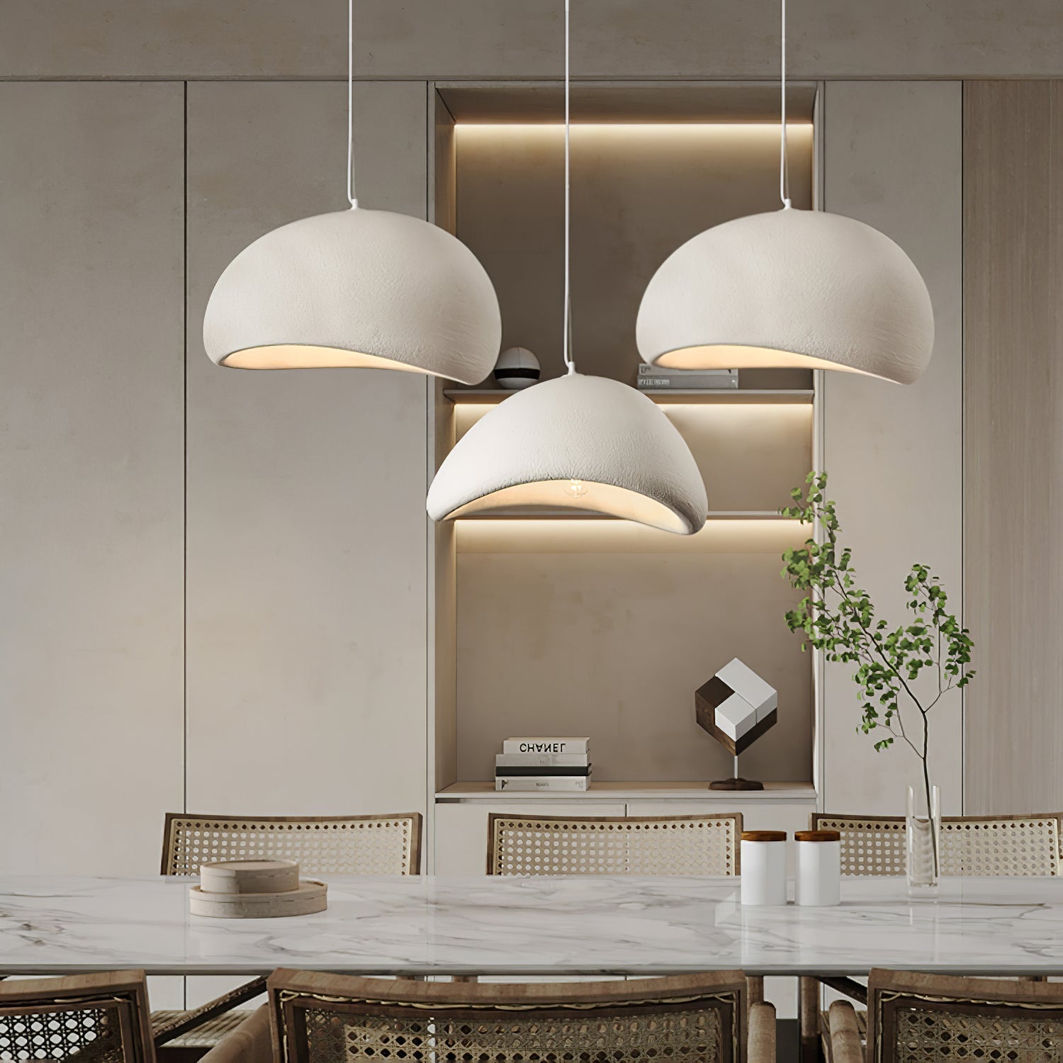 Dimmable Elegant Pendant Light | Minimalist Design & Adjustable Height 6