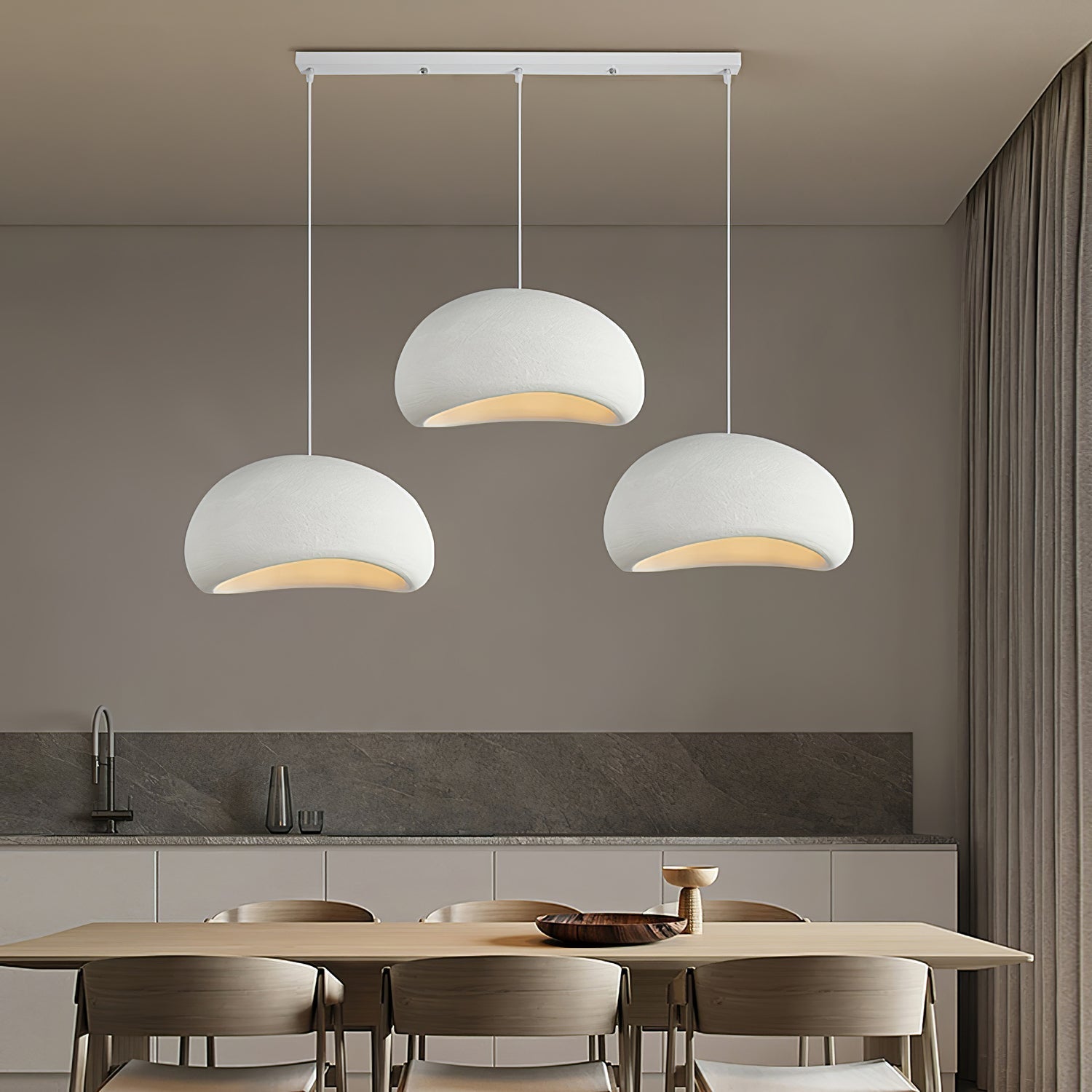 Dimmable Elegant Pendant Light | Minimalist Design & Adjustable Height 7
