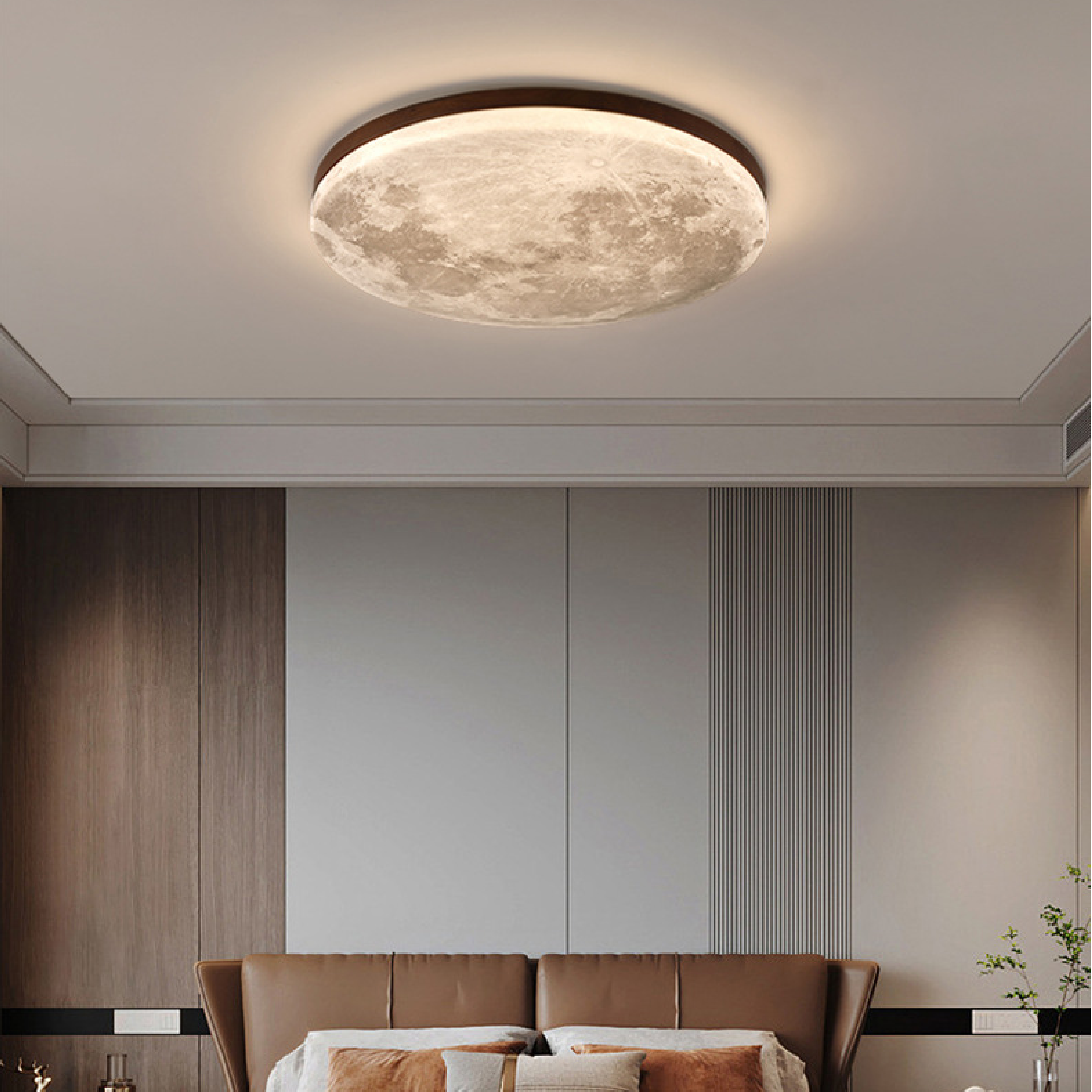 Dimmable LED Ceiling Light | Modern Flush Mount Fixture 2