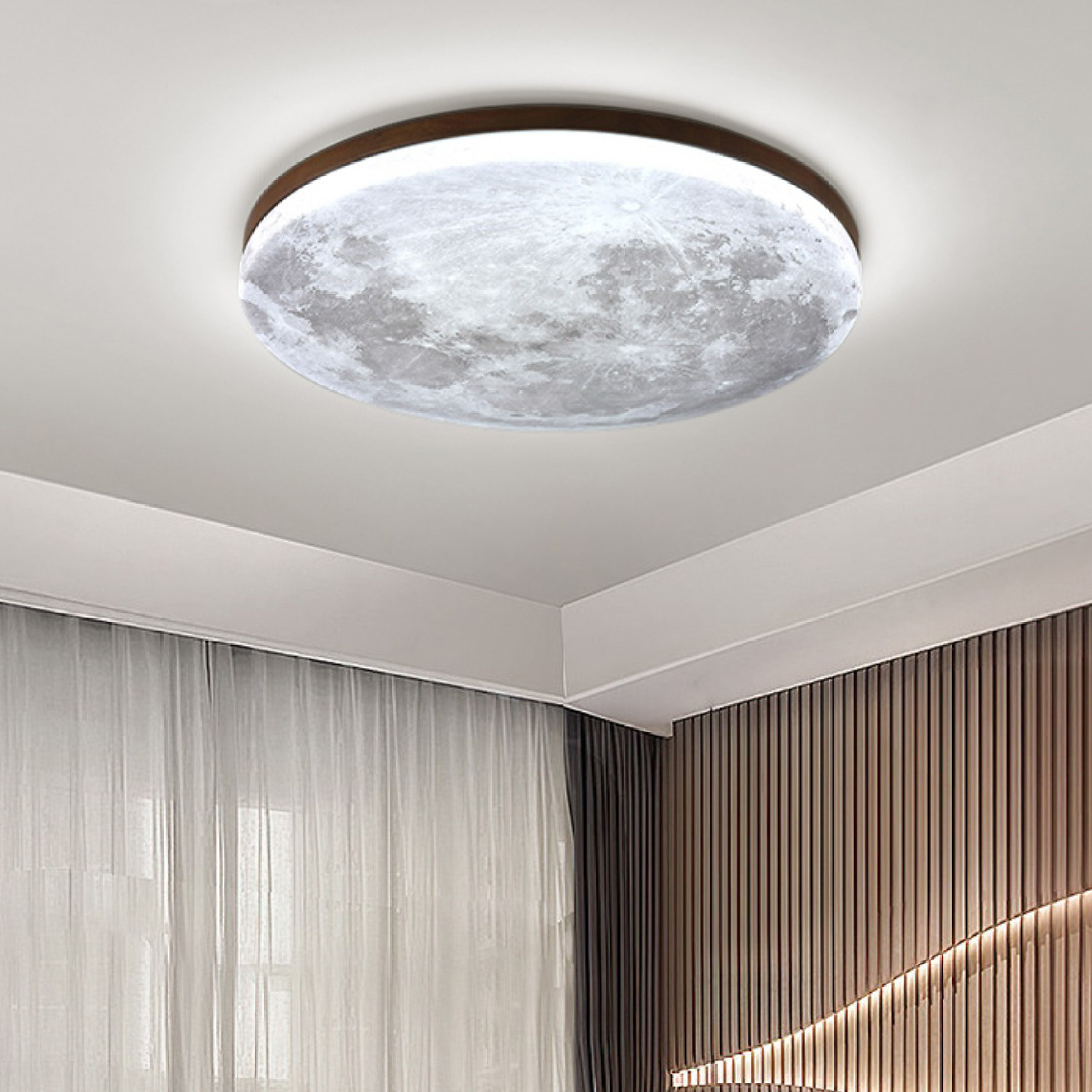 Dimmable LED Ceiling Light | Modern Flush Mount Fixture 4
