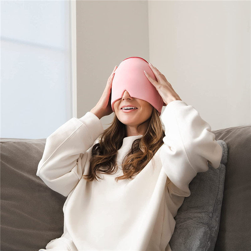 Dual Therapy Migraine Relief Cap | Hot & Cold Soothing 8