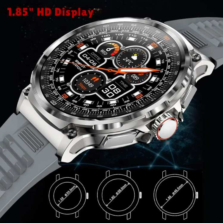 Durable Smartwatch | 10-Day Battery & Health Monitoring 4