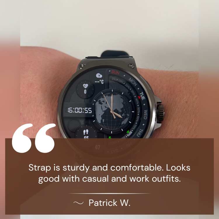 Durable Smartwatch | 10-Day Battery & Health Monitoring 5