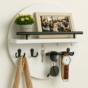 Eco-Friendly Round Key Holder | Stylish Wall Organiser 10