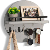 Eco-Friendly Round Key Holder | Stylish Wall Organiser 7