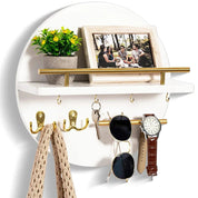 Eco-Friendly Round Key Holder | Stylish Wall Organiser 9