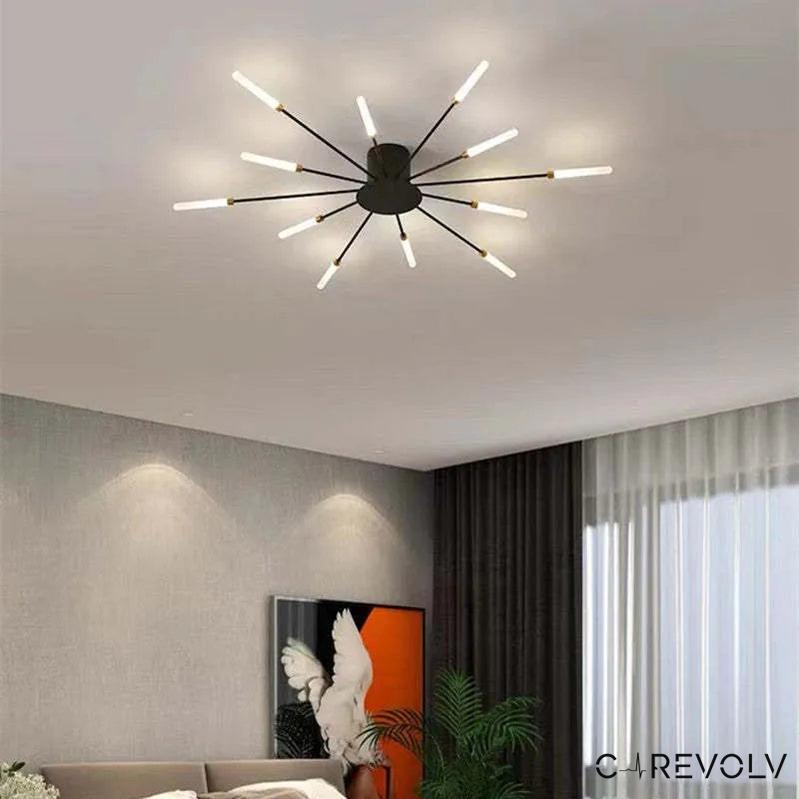 Elegant Adjustable LED Ceiling Light Fixture | Flush Mount Design 0