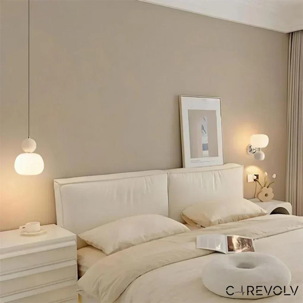 Elegant Art Deco Pendant Light | Glass Shade & Adjustable Height 4