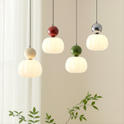 Elegant Art Deco Pendant Light | Glass & Adjustable Height 1