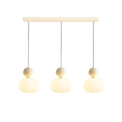 Elegant Art Deco Pendant Light | Glass & Adjustable Height 13