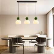 Elegant Art Deco Pendant Light | Glass & Adjustable Height 3