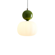 Elegant Art Deco Pendant Light | Glass & Adjustable Height 7