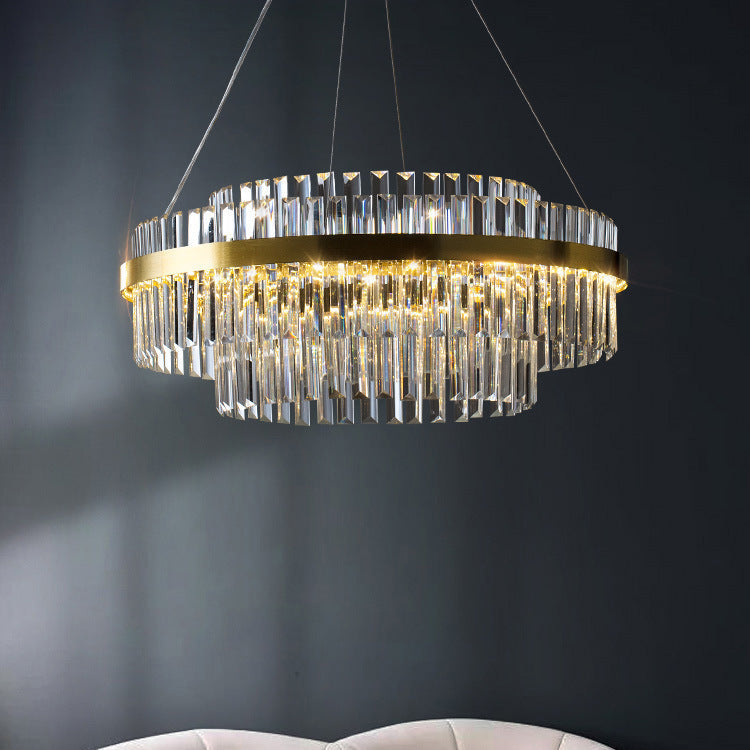 Elegant Crystal Chandelier | Modern Design & Adjustable Height 3