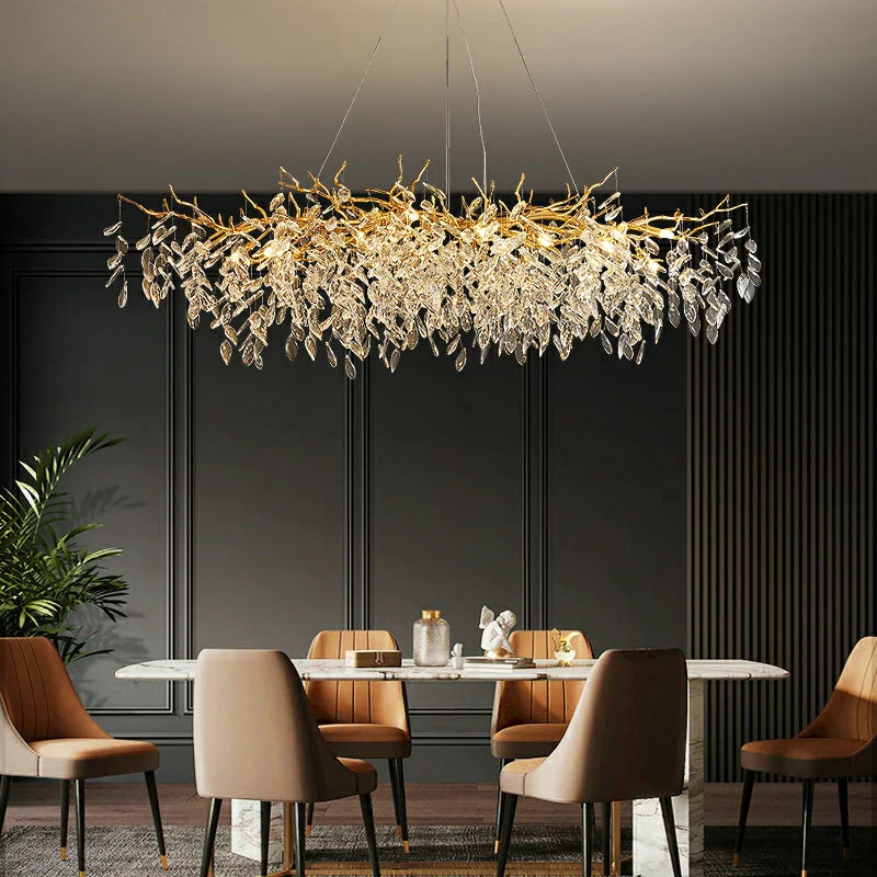 Elegant Crystal Chandelier | Modern Design & LED Lighting 1